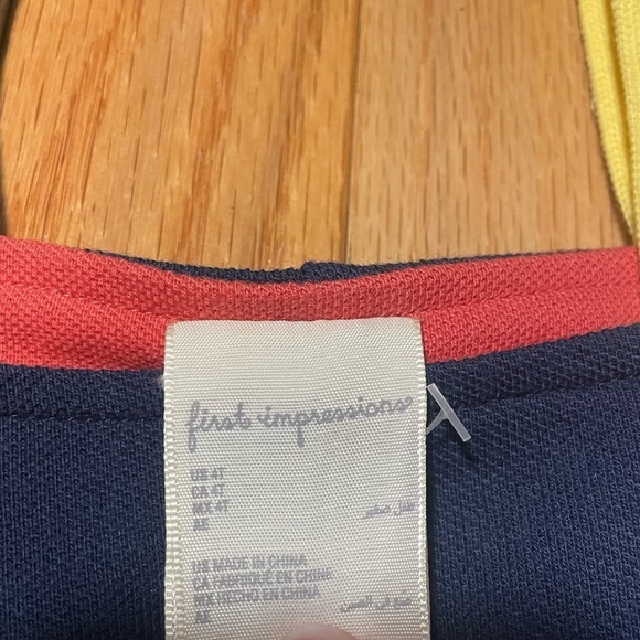 NWT First Impressions Multicolored One Piece Size 4T - Picture 4 of 8